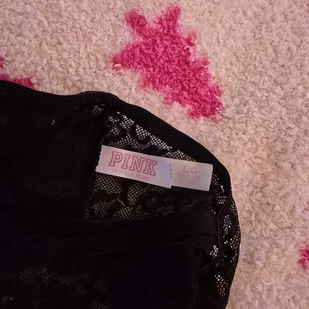PINK Rhinestone Bralette - Picture 2 of 2